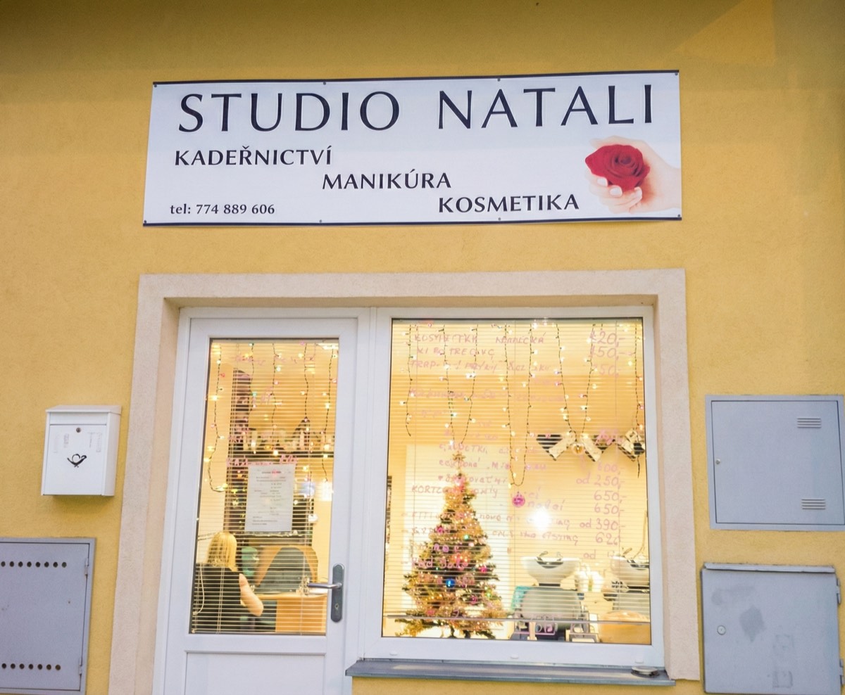 Studio Natali zvenku – Černokostelecká ulice, Říčany